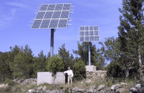 Solarstromanlage in Spanien